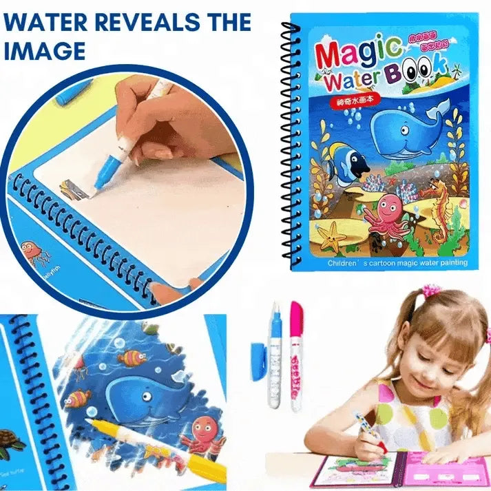 Magic Water Drawing Book Educational &amp; Fun Activity